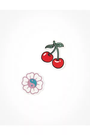 American Eagle Outfitters Women Jewelry - Cherry Flower Iron-On Patch 2-Pack Women's One Size