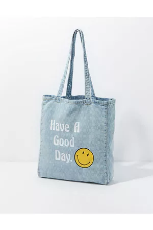 American Eagle Outfitters Women Tote Bags - Have A Good Day Smiley Tote Bag Women's One Size