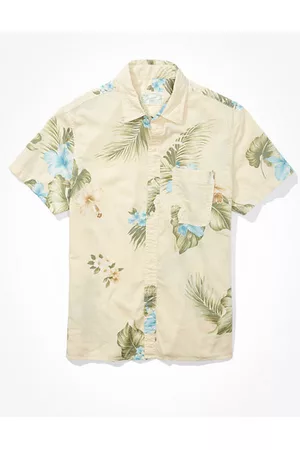 American Eagle Outfitters Men Shirts - Tropical Button-Up Resort Shirt Men's XS