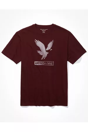 American Eagle Outfitters Men T-Shirts - Super Soft Logo Graphic T-Shirt Men's XS