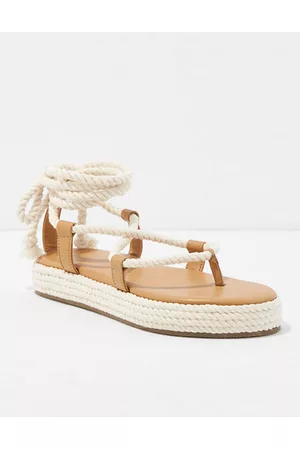 American Eagle Outfitters Women Sandals - Rope Lace-Up Sandal Women's 6