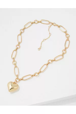 American Eagle Outfitters Women Necklaces - O Chunky Heart Necklace Women's One Size
