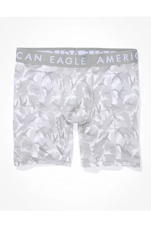 American Eagle Outfitters Men Boxer Shorts - O Grayscale 6 Ultra Soft Boxer Brief Men's S
