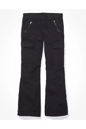 AE Snappy Stretch Low-Rise Baggy Flare Cargo Pant