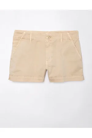 American Eagle Outfitters Stretch High-Waisted Trouser Short Short Women