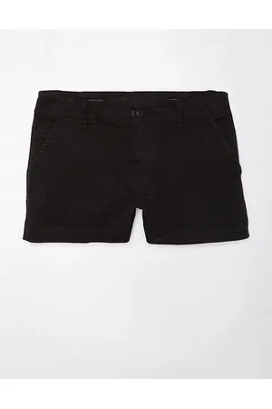 American Eagle Outfitters Stretch High-Waisted Trouser Short Short Women