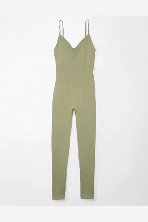 American Eagle Outfitters Seamless Knit Rib Jumpsuit Women