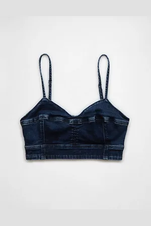 American Eagle Outfitters Denim Bralette Women