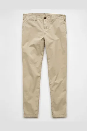 American Eagle Outfitters Flex Slim Straight Lived-In Khaki Pant Men