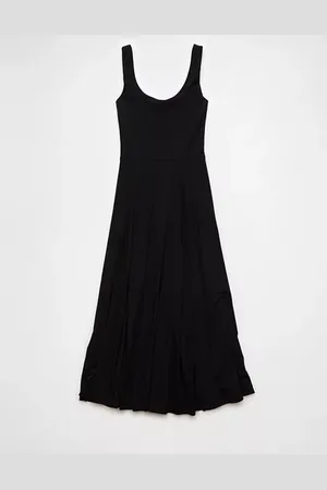 American Eagle Outfitters Scoop Neck Midi Dress Women