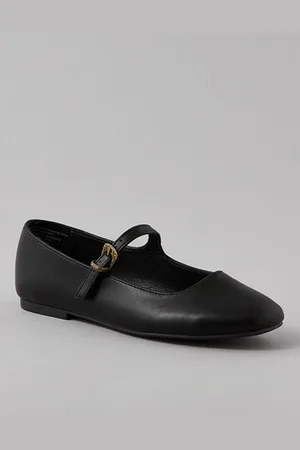American Eagle Outfitters Vegan Leather Ballet Flat Women