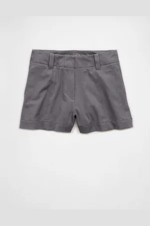 American Eagle Outfitters Stretch High-Waisted Trouser Short Women