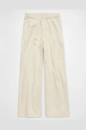American Eagle Outfitters Knit Baggy Wide-Leg Sweatpant Women