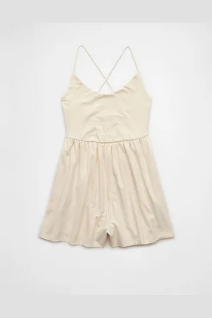 American Eagle Outfitters Strappy Knit Romper Women