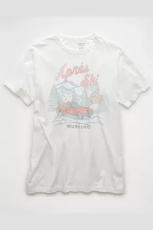 American Eagle Outfitters Mustang Graphic T-Shirt Women