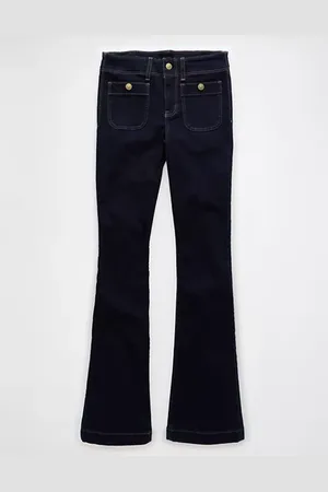 American Eagle Outfitters Next Level Low-Rise Kick Bootcut Jean Women