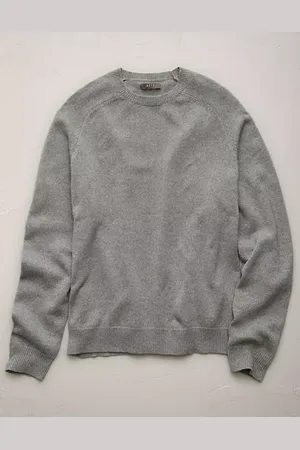 American Eagle Outfitters 77 Premium Cashmere-Blend Crew Neck Sweater NULL XS
