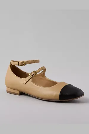 American Eagle Outfitters Double Strap Toe Cap Mary Jane Women