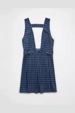 American Eagle Outfitters It Knit Pinafore Mini Dress Women