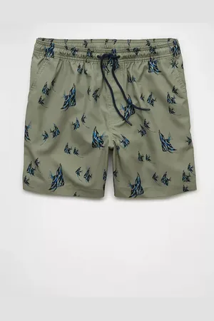 American Eagle Outfitters Flex 5 Swim Trunk Men