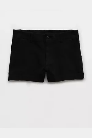 American Eagle Outfitters Stretch High-Waisted Trouser Short Short Women