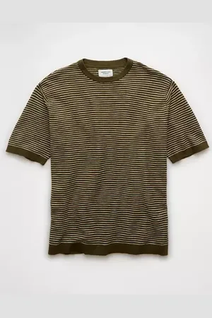 American Eagle Outfitters Striped Sweater T-Shirt Men