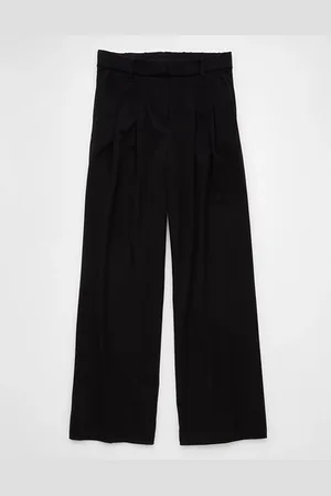American Eagle Outfitters Stretch Extreme Wide-Leg Poppy Trouser Women