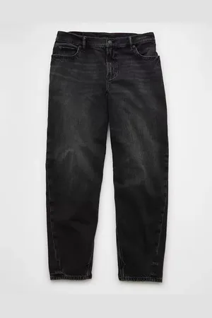 American Eagle Outfitters Strigid Low-Rise Baggy Barrel Jean Women