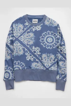 American Eagle Outfitters Big Hug Crew Neck Sweatshirt Women