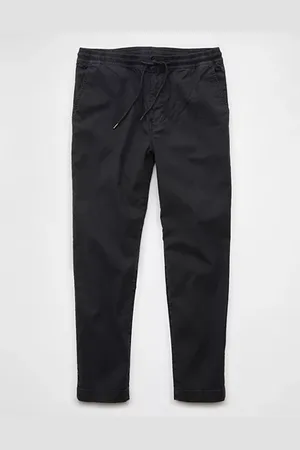 American Eagle Outfitters Flex Linen-Blend Athletic Fit Pull-On Pant Men