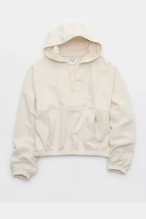 Offline By Aerie Throwback V-Neck Hoodie Women