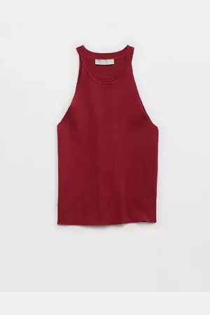 Offline Pickletini Olivia Halter Sweater Tank Women