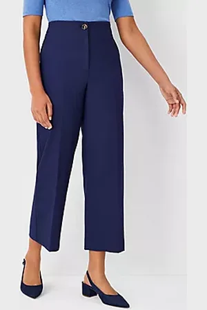 The Petite High Waist Audrey Pant in Faux Leather