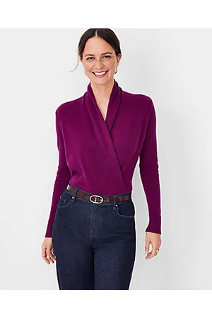 White Wrap Blouse - Lady in VioletLady in Violet