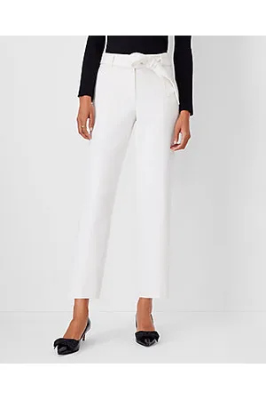 The Side Zip Trouser Pant in Fluid Crepe - Curvy Fit