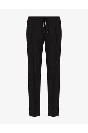Armani Jogger Black Polyester, Viscose, Elastane