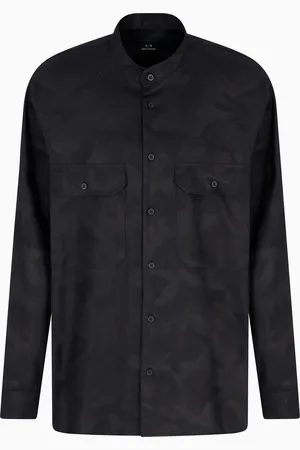 Armani Exchange Comfort fit shirt in lyocell