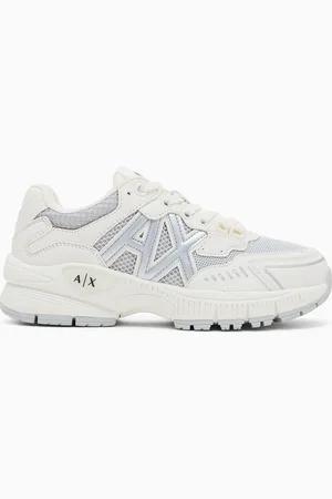 Armani Exchange Chunky sneakers with contrasting inserts