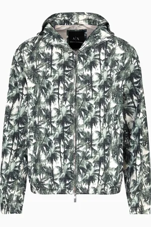Armani Exchange ASV Hooded Bomber Jacket