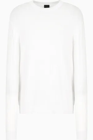 Armani Exchange ASV Tone-on-tone Logo Crewneck Sweater