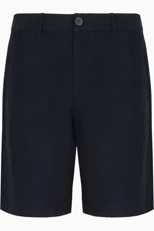 Armani Exchange Bermuda shorts in stretch gabardine