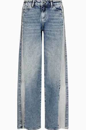 Armani Exchange Relaxed fit jeans with slits at the bottom
