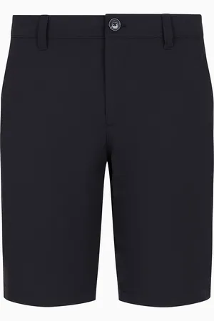 Armani Exchange Bermuda shorts in stretch gabardine