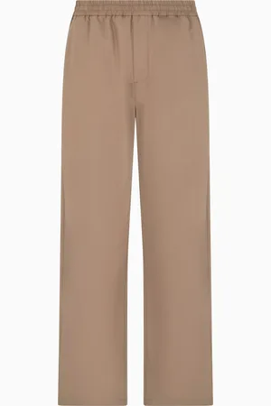 Armani Exchange Oversized trousers in poly fabric