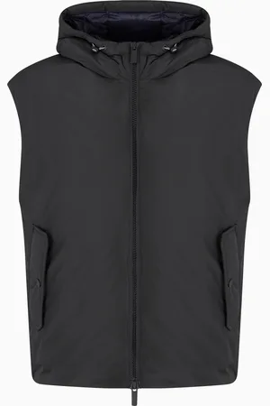Armani Exchange Sleeveless jacket with hood