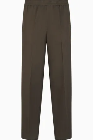 Armani Exchange Linen and lyocell chino trousers