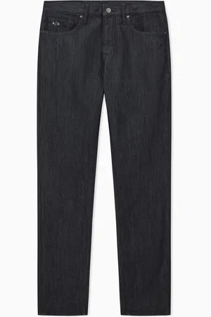 Armani Exchange J14 skinny fit jeans in stone washed cotton denim