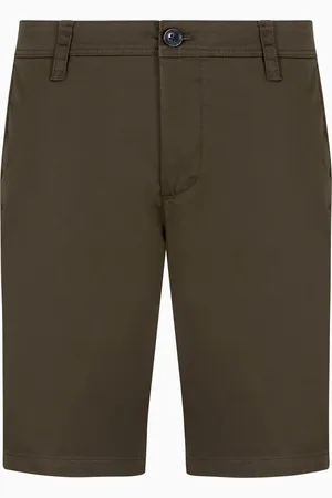Armani Exchange Bermuda shorts in satin stretch fabric