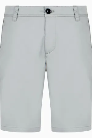 Armani Exchange Bermuda shorts in satin stretch fabric