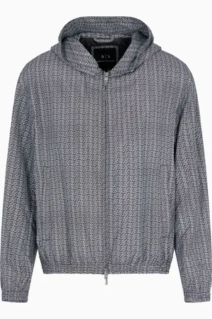 Armani Exchange ASV Hooded Bomber Jacket